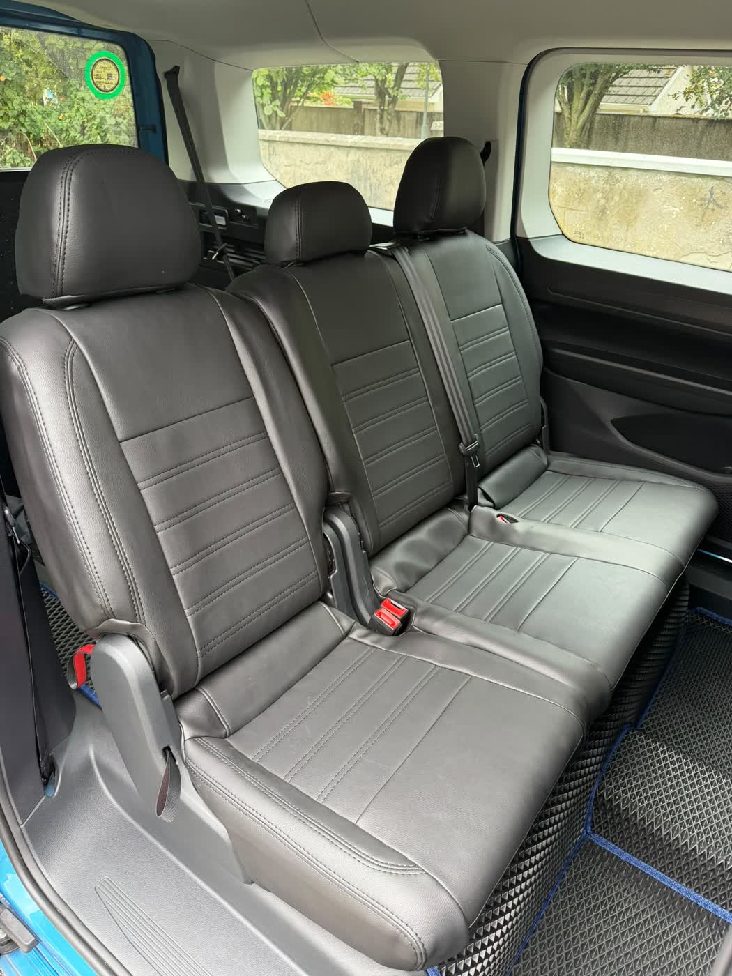 Black ECO leather, full front and rear set (2 of 3)