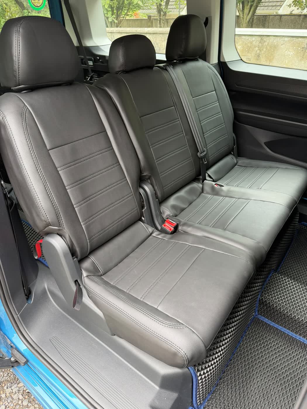 Black ECO leather, full front and rear set (3 of 3)