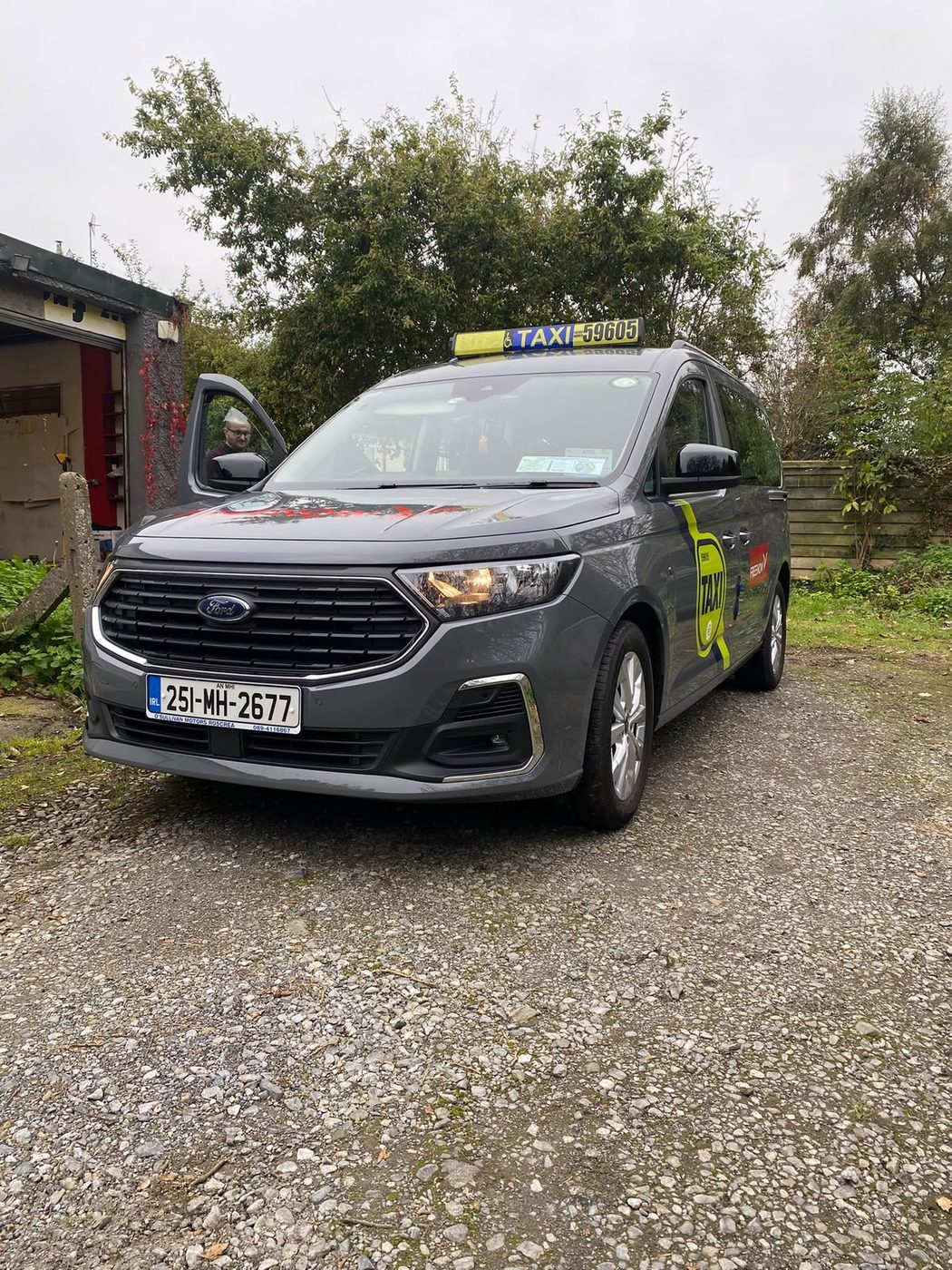 Custom EVA mats fitted in Ford Tourneo Connect