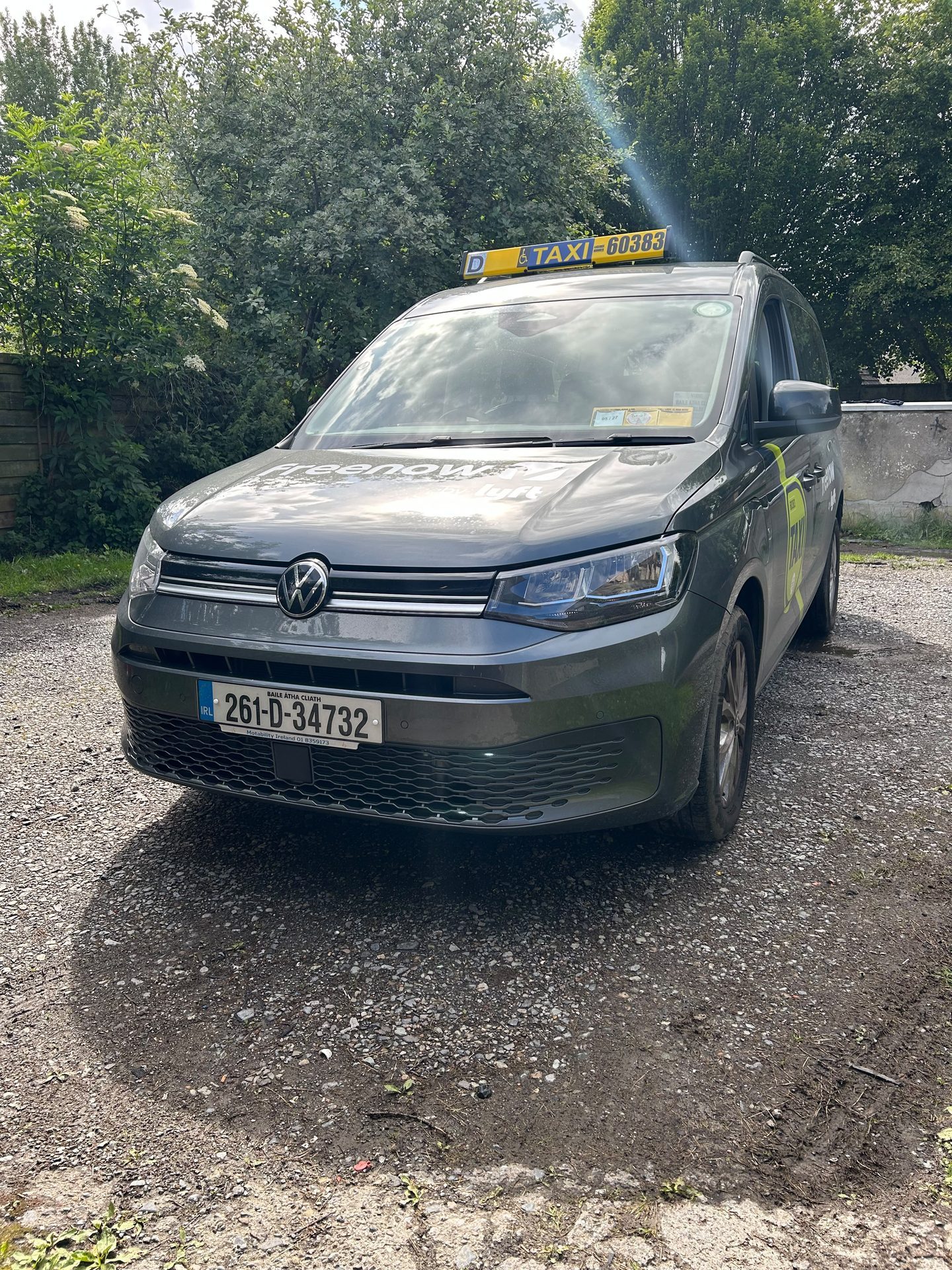 Custom EVA mats fitted in Volkswagen Caddy